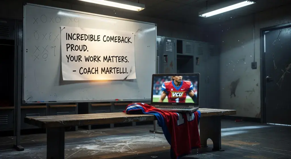 VCU coach Phil Martelli Jr. praises student journalists after comeback win over UNC in NCAA first round