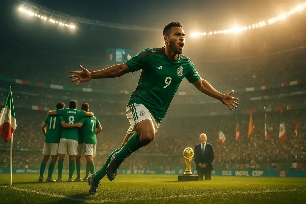 Quinones Puts Mexico Ahead in Ninth Minute as 2026 World Cup Opens at Azteca