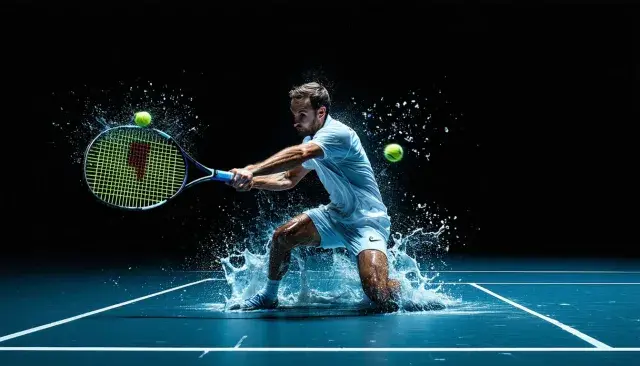 Daniil Medvedev destroys racket in stunning meltdown after wildcard hands him historic double bagel loss