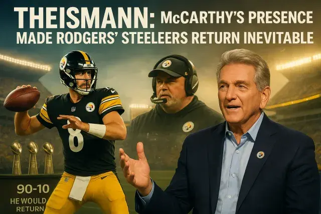 Theismann: McCarthy's presence made Rodgers' Steelers return inevitable