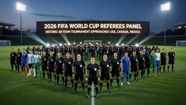 2026 World Cup Referees Revealed as Historic 48-Team Tournament Approaches
