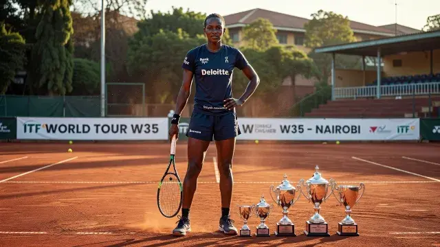Okutoyi Sets Sights on Grand Slams and LA 2028 After Turning Professional